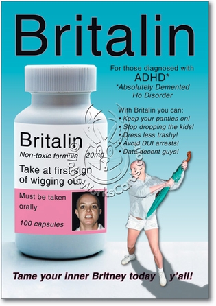 Britalin Unique Inappropriate Humorous Birthday Greeting Card Nobleworks