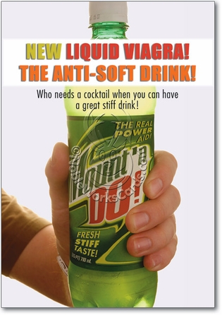 Liquid Viagra Adult Funny Birthday Card Nobleworks