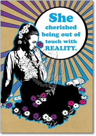 Reality Unique Humorous Birthday Paper Card Nobleworks