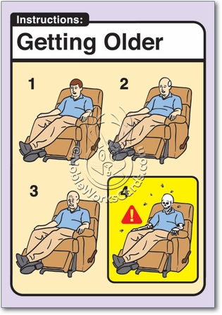 Getting Older Funny Birthday Card Nobleworks