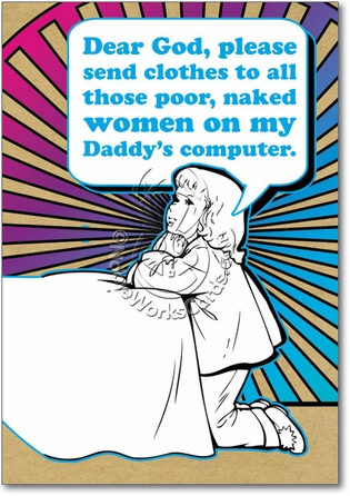Naked Woman Naughty Funny Birthday Card Nobleworks