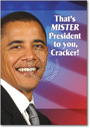 Mister President Unique Adult Funny Birthday Card Nobleworks