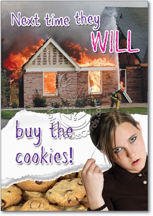 Buy The Cookies Naughty Funny Birthday Card Nobleworks