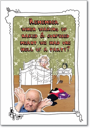 Pills Naughty Humorous Birthday Paper Card Nobleworks