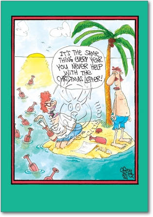 Christmas Letter Unique Adult Humor Merry Christmas Greeting Card Nobleworks